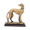 Greyhound - Brass 4.5" W x 8.5" H